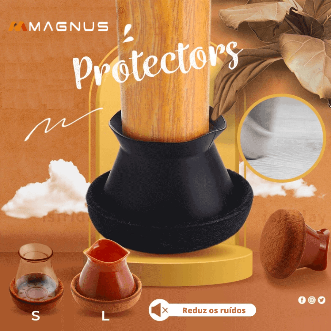 Ruby Protectors - Protetor de Perna de Móveis - QUEIMA DE ESTOQUE🔥 - Decora Magnus