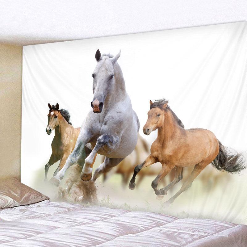 Tapeçaria Decorativa - Cavalo 90x75cm - Decora Magnus