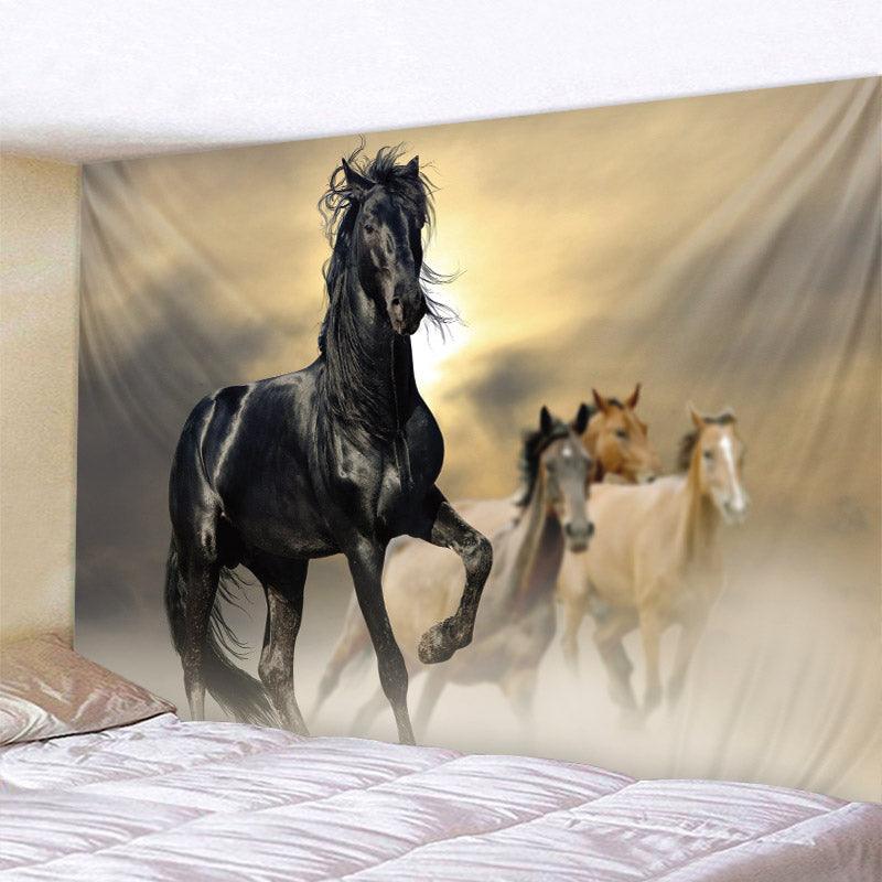 Tapeçaria Decorativa - Cavalo 90x75cm - Decora Magnus