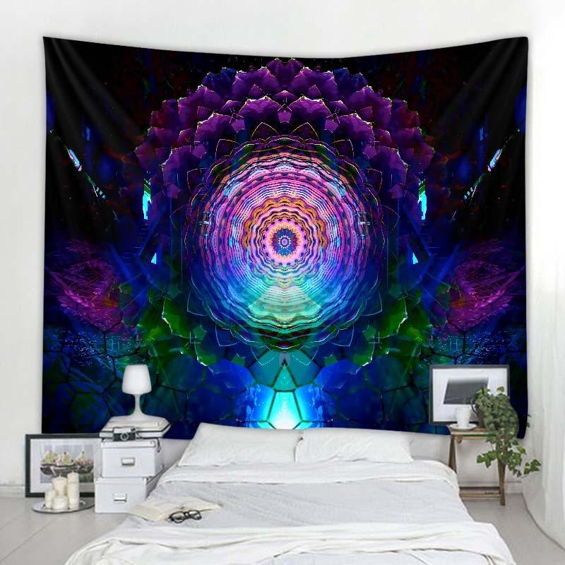 Tapeçaria Decorativa - Chakra Meditação 150x150cm - Decora Magnus