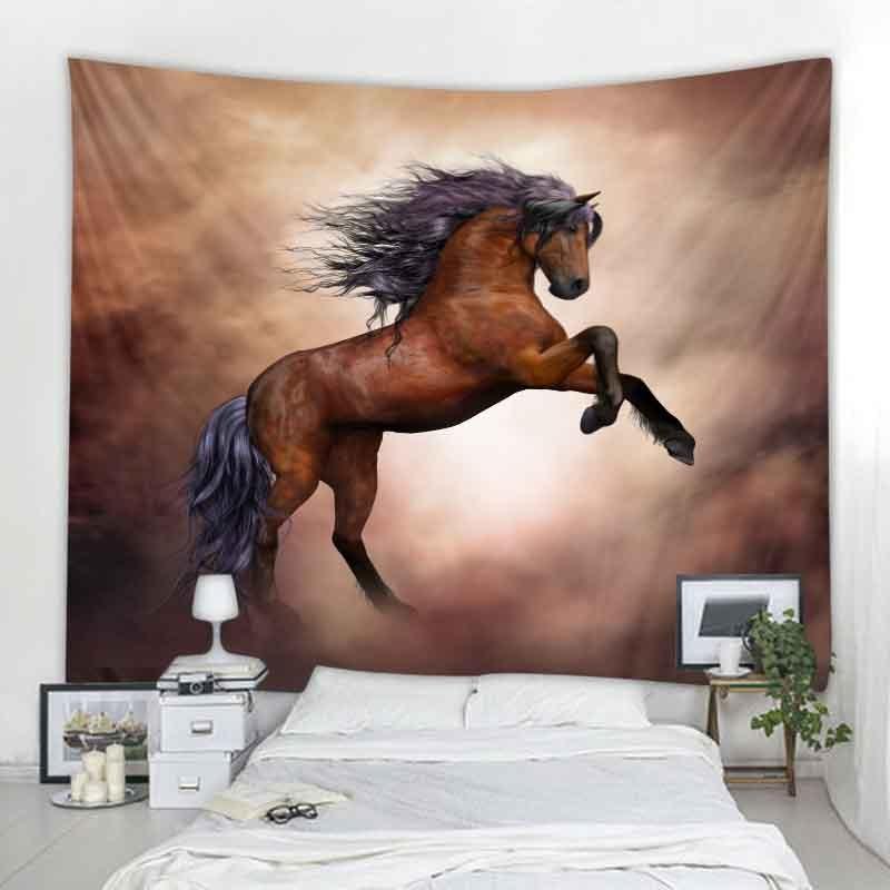 Tapeçaria Decorativa - Cavalo 150x100cm - Decora Magnus