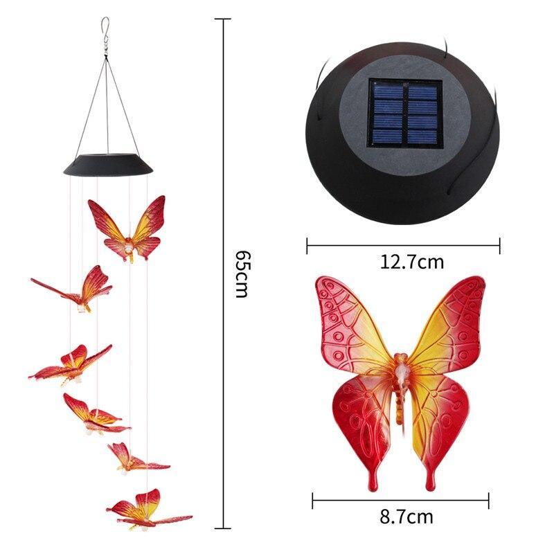 Led Solar Luz Estilo Borboleta - Magnu Store